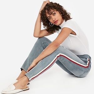 Ankle leg in high-rise